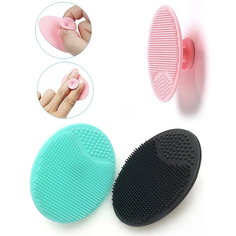 Silicone Face Scrubber Electric - 1/2 ชิ้น, แปรงนวดหนังศีรษะสำหรับใช้กับแชมพู, อุปกรณ์นวดหนังศีรษะแบบมือถือ, แปรงขัดหนังศีรษะสำหรับใช้ในห้องอาบน้ำ พร้อมขนแปรงซิลิโคนนุ่ม