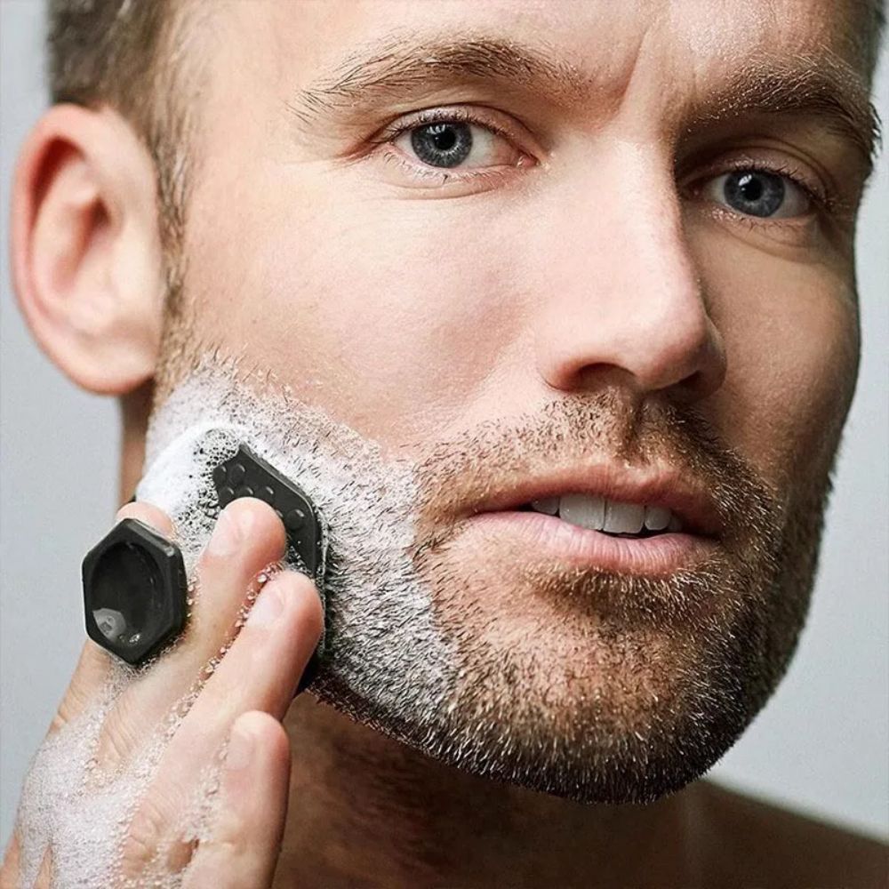 Silicone Face Scrubber Electric - แปรงทำความสะอาดผิวหน้าอัลวาฟอร์ ซิลิโคนขนาดเล็ก สำหรับทำความสะอาดผิวหน้าอย่างล้ำลึก ขัดผิวหน้า นวดหน้า สำหรับผู้ชาย