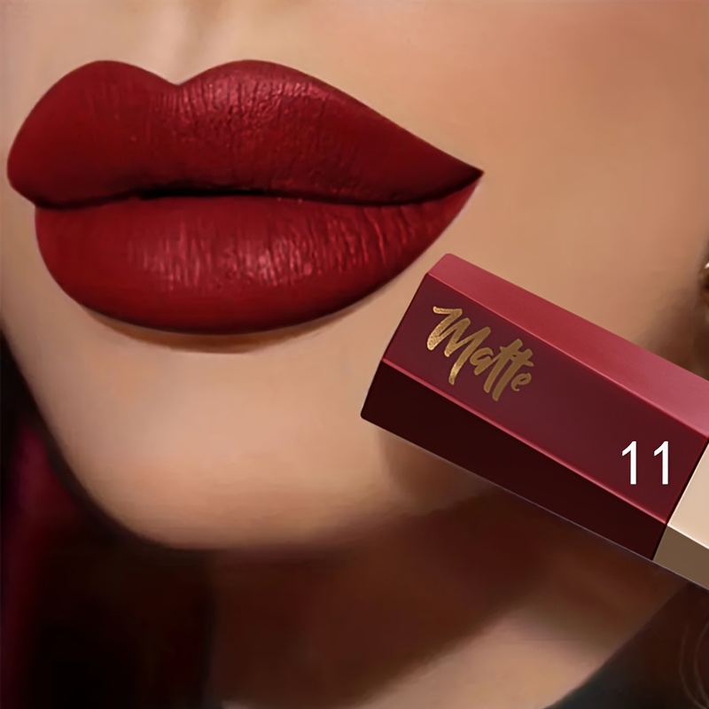 1 ชิ้นกันน้ํา Matte Velvet Lip - Matte Velvet Lip Tint Long Lasting บทวิจารณ์และราคา