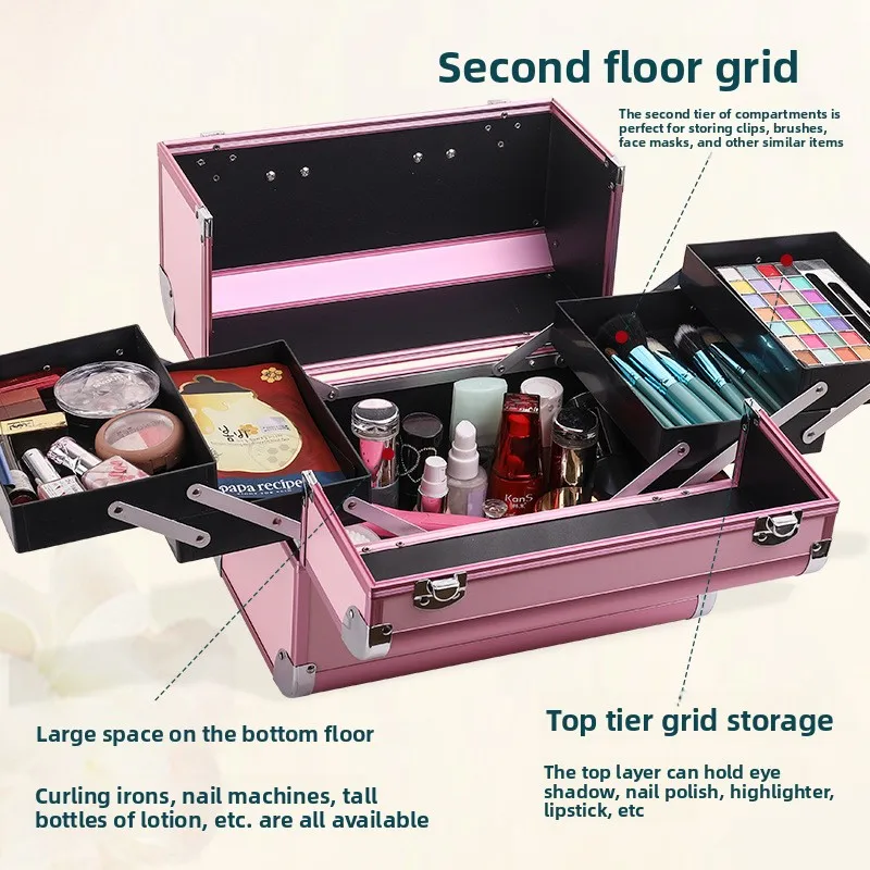 กล่องเครื่องสำอางอลูมิเนียมอัล - Makeup บทวิจารณ์และราคา